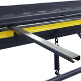Manual Treadle Guillotine Shear Q01-5216B, Steel Welded Structure Sheet Metal Guillotine Shear