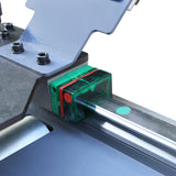 365mm x 3000 mm Roller Conveyor RB365Dx3000, Linear Rail Set Measuring System with Digital Readout and Length Stop