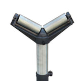 KANG Industrial RV-1100 Stands and Supports,Pipe Stand V Head Roller Super Duty Adjustable 620mm to 1100mm Tall