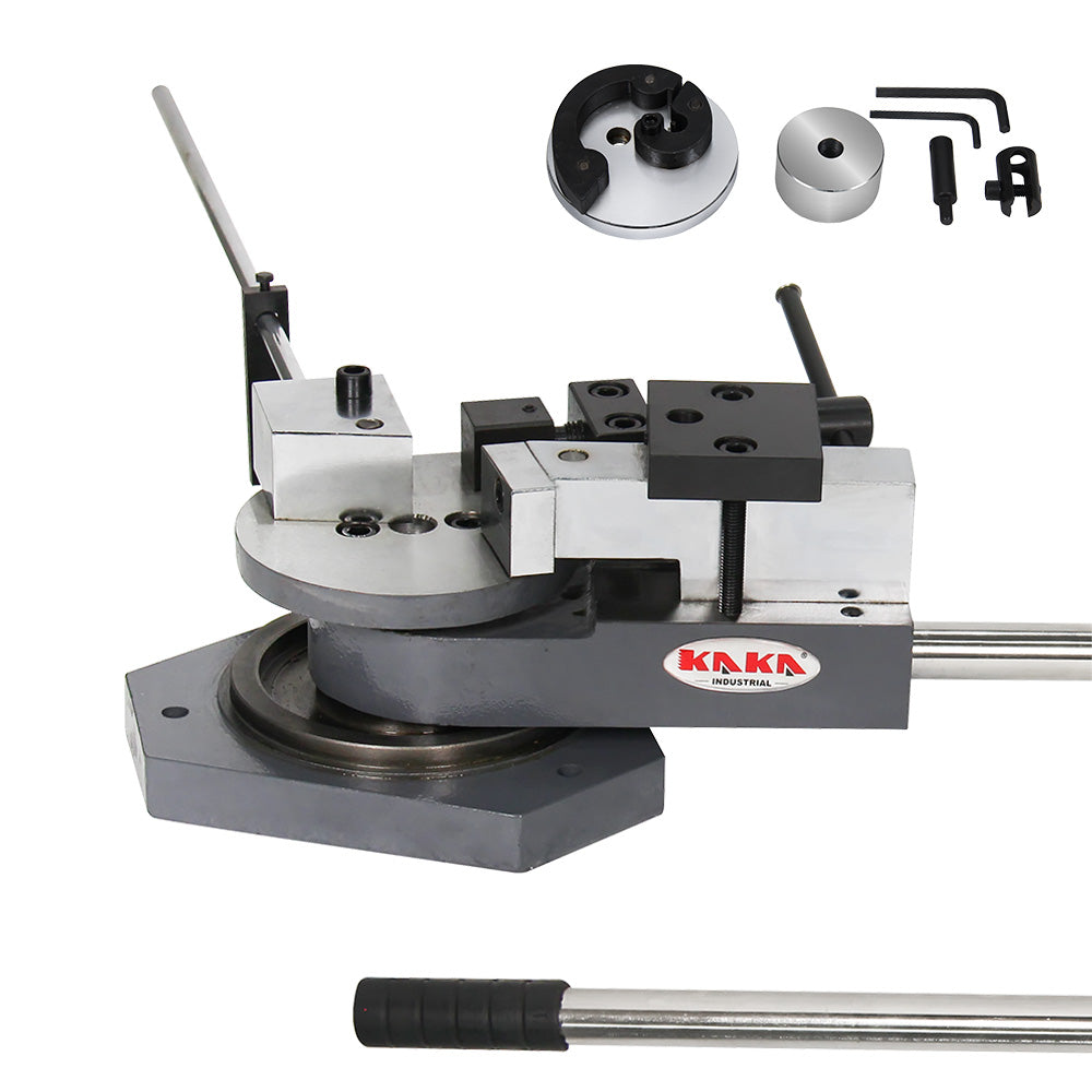 Heavy-Duty Universal Bender SBG-40, Combination of Scroll, Radius and Angle Bending, Metal Scroll Bender Metal Bender