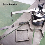 Heavy-Duty Universal Bender SBG-40, Combination of Scroll, Radius and Angle Bending, Metal Scroll Bender Metal Bender