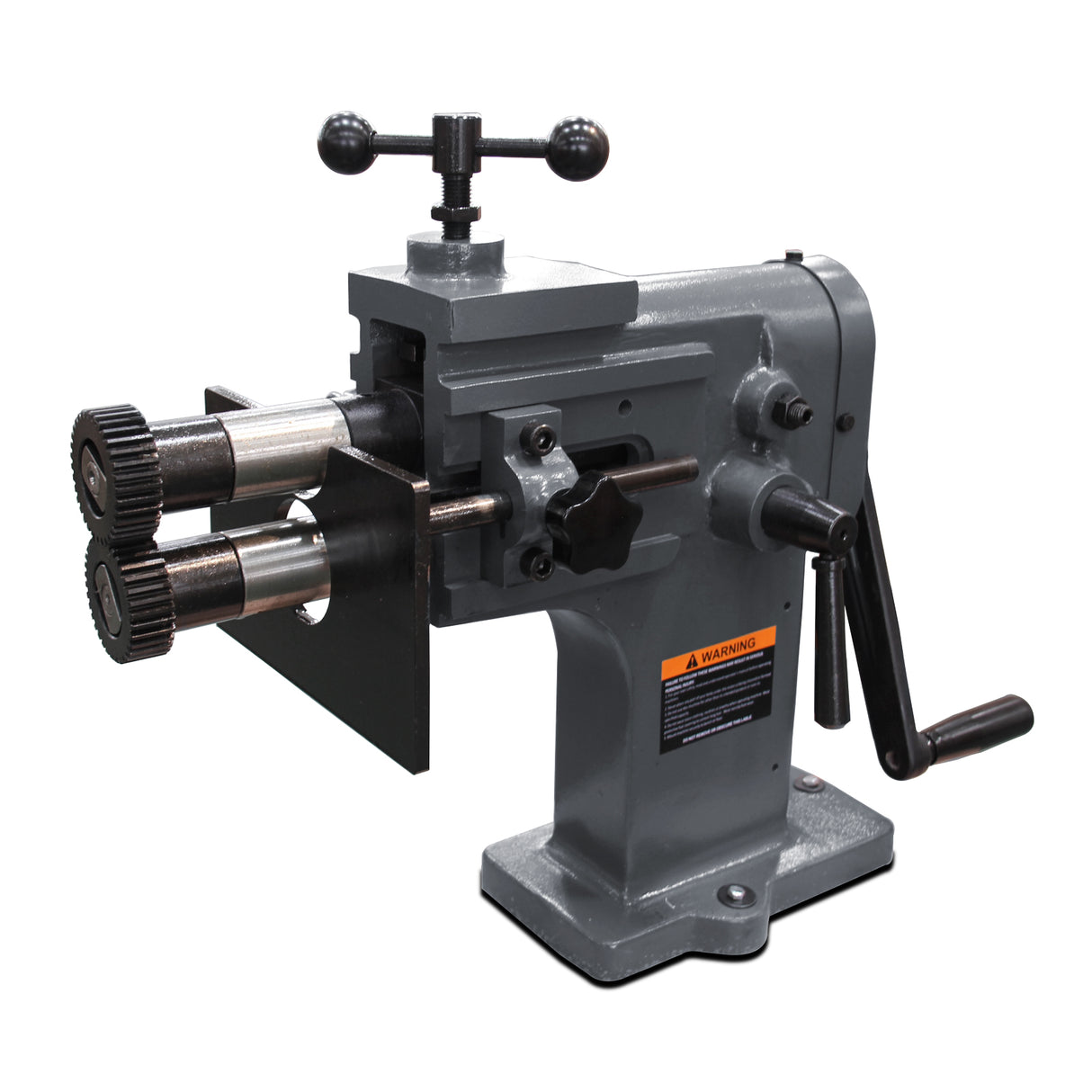 Manual Swage & Jenny TB-12,  200mm Heavy-Duty Hand Swager, 1.2mm Thickness, HAVC Tools Fabrication Bead Bending with 4 Sets Standard Rollers