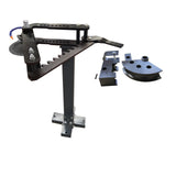 1-5/8" Exhaust Pipe Bender, Manual Tube Bender TB-3 C/W 1-5/8" OD and 6" CLR Bending Dies