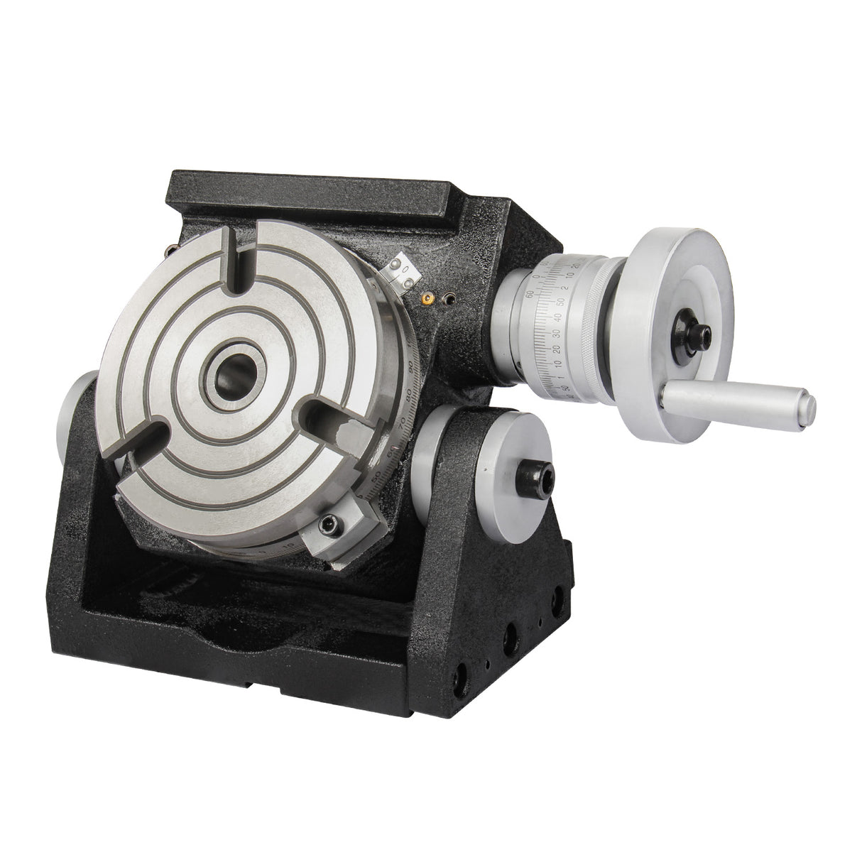 Kang Industrial TSK-5 Tilting Rotary Table for Lahte Milling Machine, 127mm OD Table Size, 0-90° Tilt