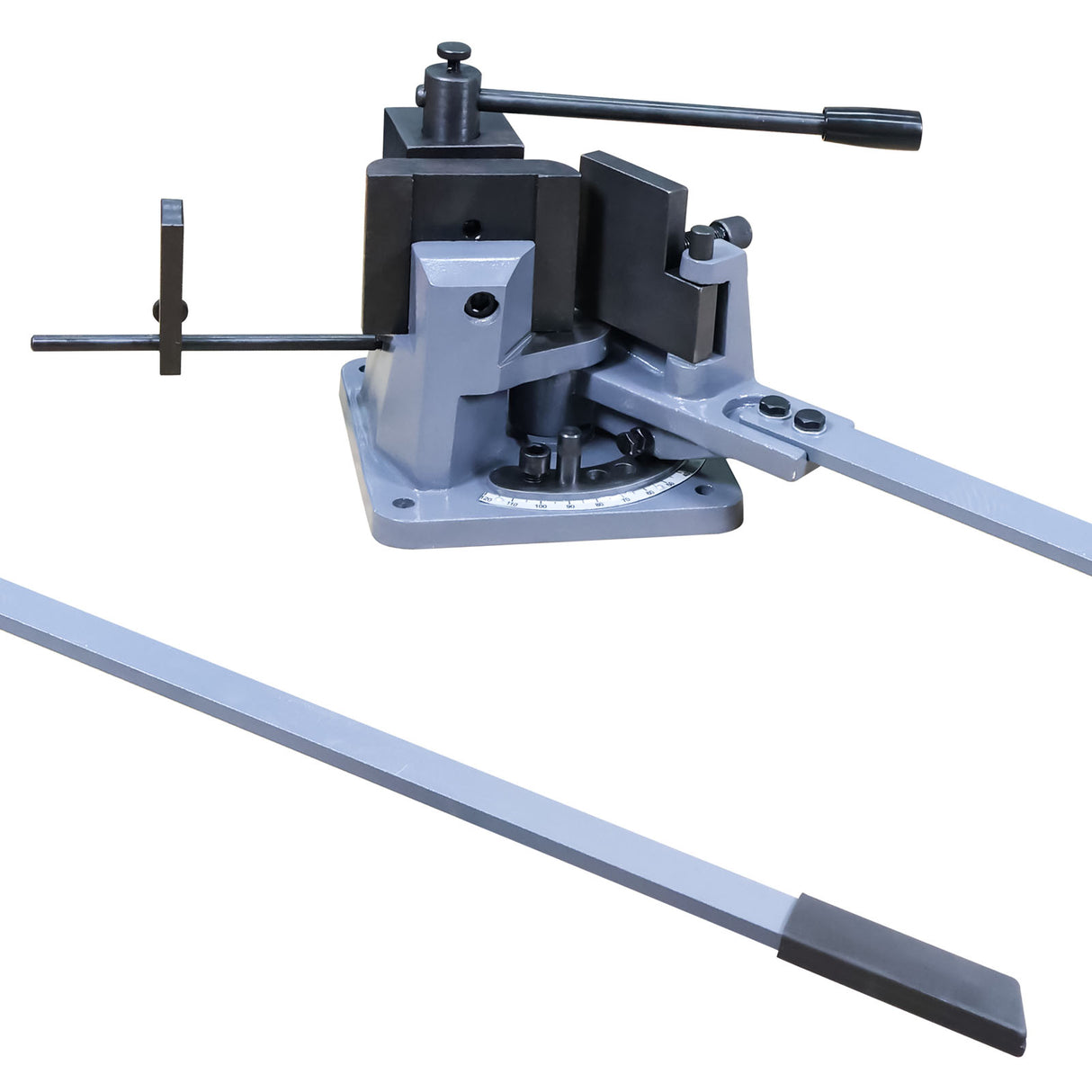 KANG Industrial UB-70 Cast-Iron Metal Bender, 70mm Hot and Cold Metal Bender. Strip Steel, Flat Steel, Round Steel and Angle Steel Metal Bender