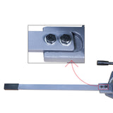 KANG Industrial UB-70 Cast-Iron Metal Bender, 70mm Hot and Cold Metal Bender. Strip Steel, Flat Steel, Round Steel and Angle Steel Metal Bender