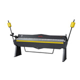 Manual Panbrake Folder W-10012A, Heavy-Duty Pan and Box Brake, 2.5mm  Mild Steel Sgeet Metal Bender, High Versatility and Durability Sheet Metal Box Pan Brake