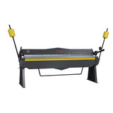 Manual Panbrake Folder W-10012A, Heavy-Duty Pan and Box Brake, 2.5mm  Mild Steel Sgeet Metal Bender, High Versatility and Durability Sheet Metal Box Pan Brake