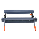 610mm Sheet Metal Bender W-2418, Bench Mounted Sheet Metal Folder for 1.2x610mm Plate, 135 ° Bending Machine