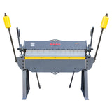 Sheet Metal Folder W-4812 1220mm Heavy-Duty Manual Panbrake, 2.5mm Mild Steel Bending Thick, High Versatility and Durability Sheet Metal Box Pan Brake