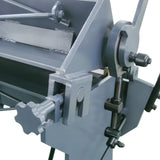 Sheet Metal Folder W-4812 1220mm Heavy-Duty Manual Panbrake, 2.5mm Mild Steel Bending Thick, High Versatility and Durability Sheet Metal Box Pan Brake