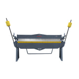 Manual Pan Brakes W-8012A, Heavy-Duty Manual Panbrake Folder, 2.5x2040mm Mild Steel Sheet Metal Bender