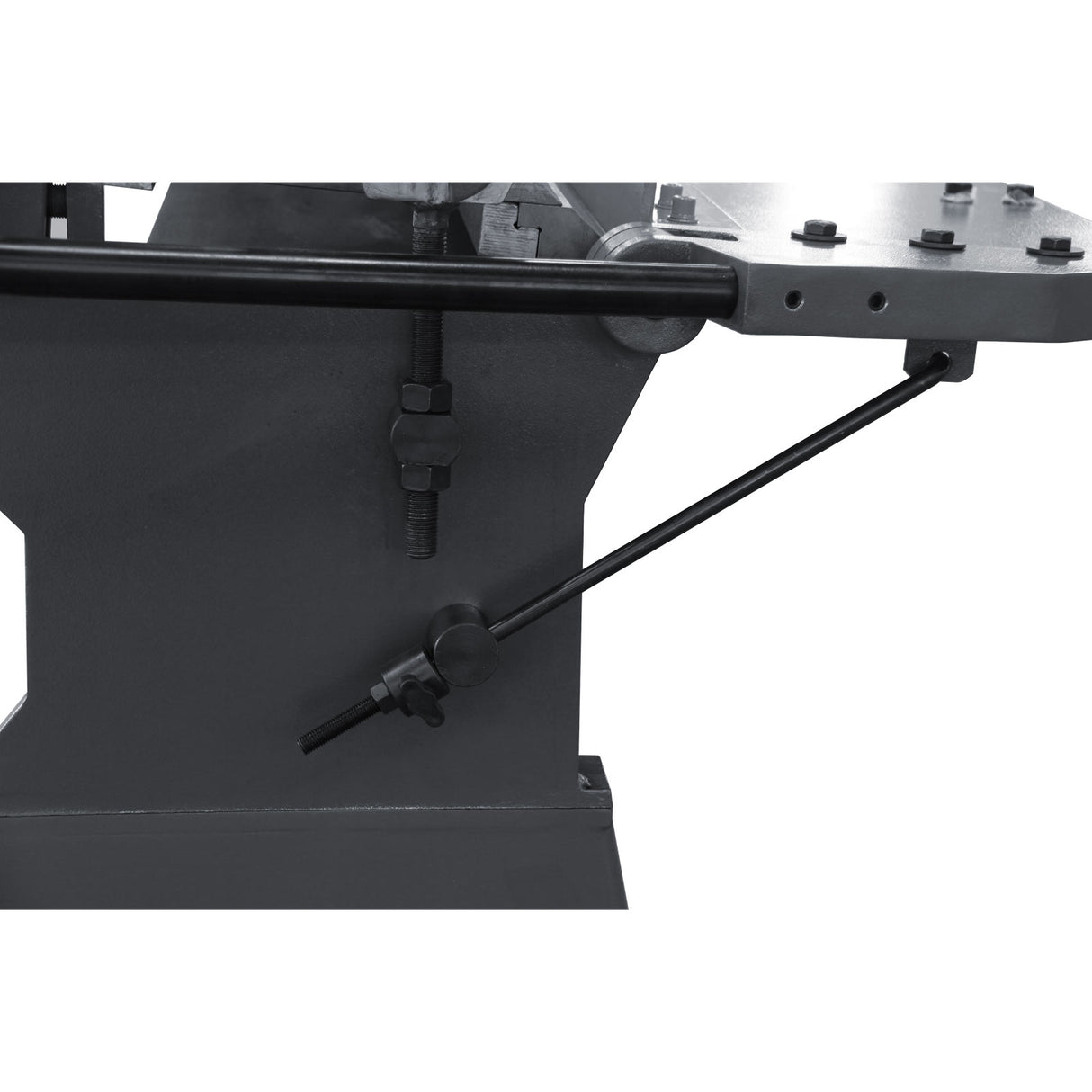 Manual Panbrake Folder W-10012A, Heavy-Duty Pan and Box Brake, 2.5mm  Mild Steel Sgeet Metal Bender, High Versatility and Durability Sheet Metal Box Pan Brake