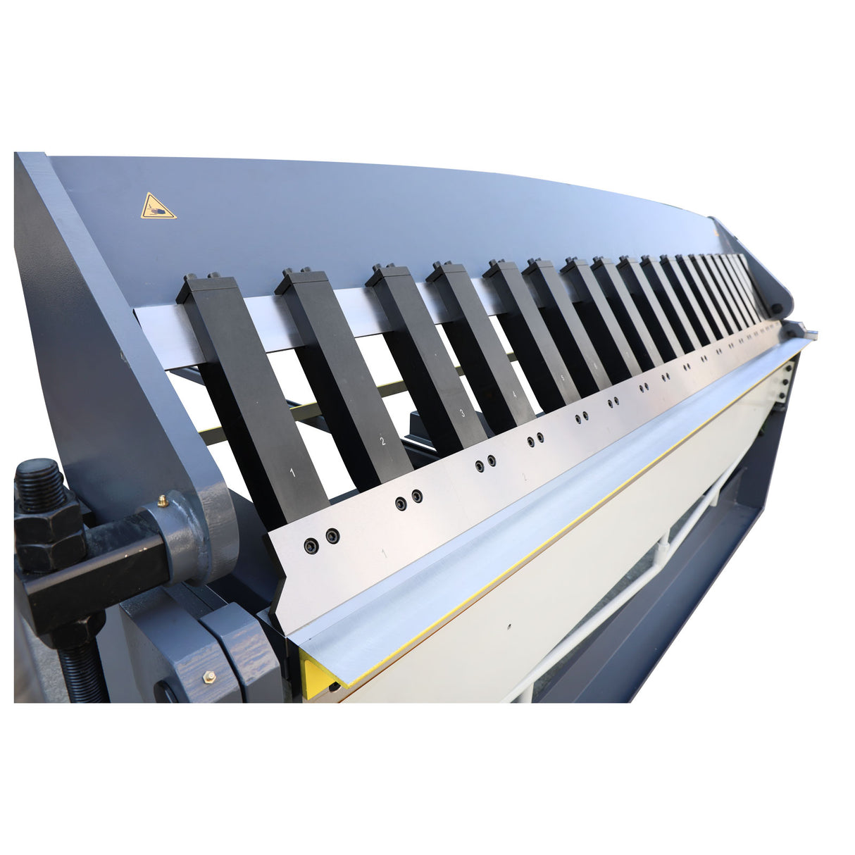Manual Panbrake Folder W-10014H, 2540x2.0mm Sheet Metal Bender with Extened Fingers to Bend Box of 230mm Depth