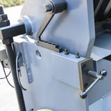 Manual Panbrake Folder W-10014H, 2540x2.0mm Sheet Metal Bender with Extened Fingers to Bend Box of 230mm Depth