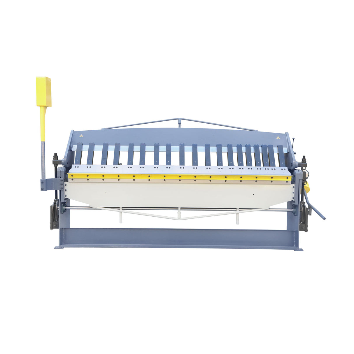 Manual Panbrake Folder W-10014H, 2540x2.0mm Sheet Metal Bender with Extened Fingers to Bend Box of 230mm Depth