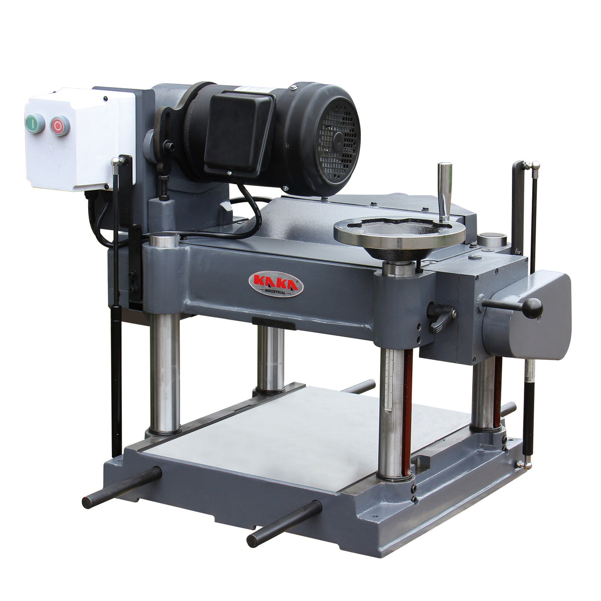 Planer / Joninter WDP-4215B, Bench Top 380mm Thicknesser with Helical Spiral Cutterhead, 240V Woodworking Machine