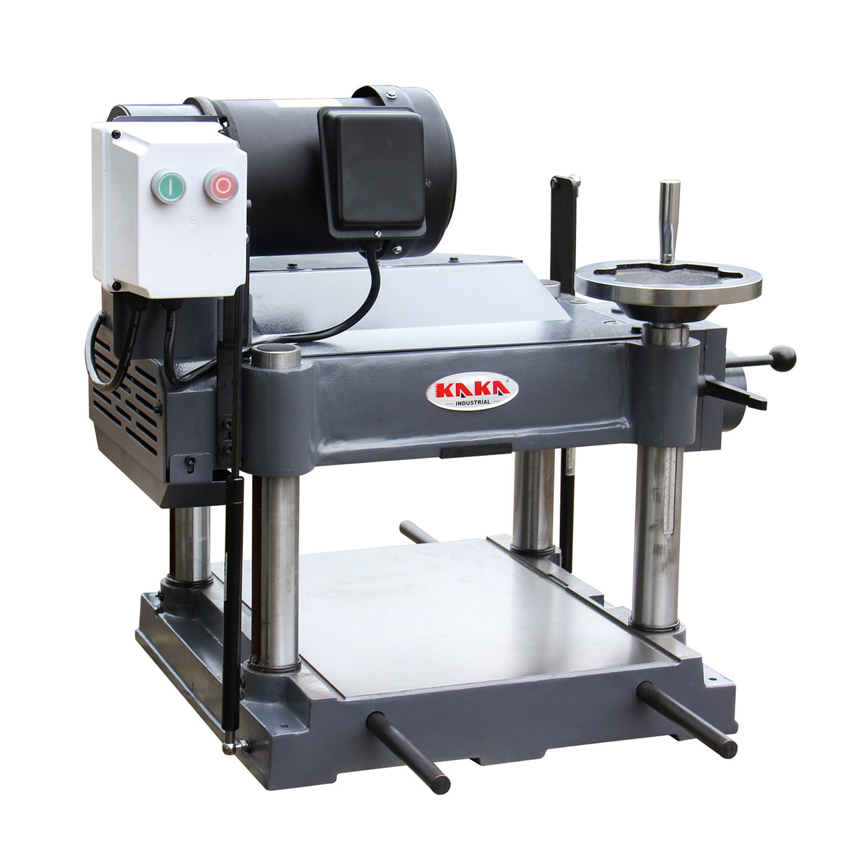 Planer / Joninter WDP-4215B, Bench Top 380mm Thicknesser with Helical Spiral Cutterhead, 240V Woodworking Machine