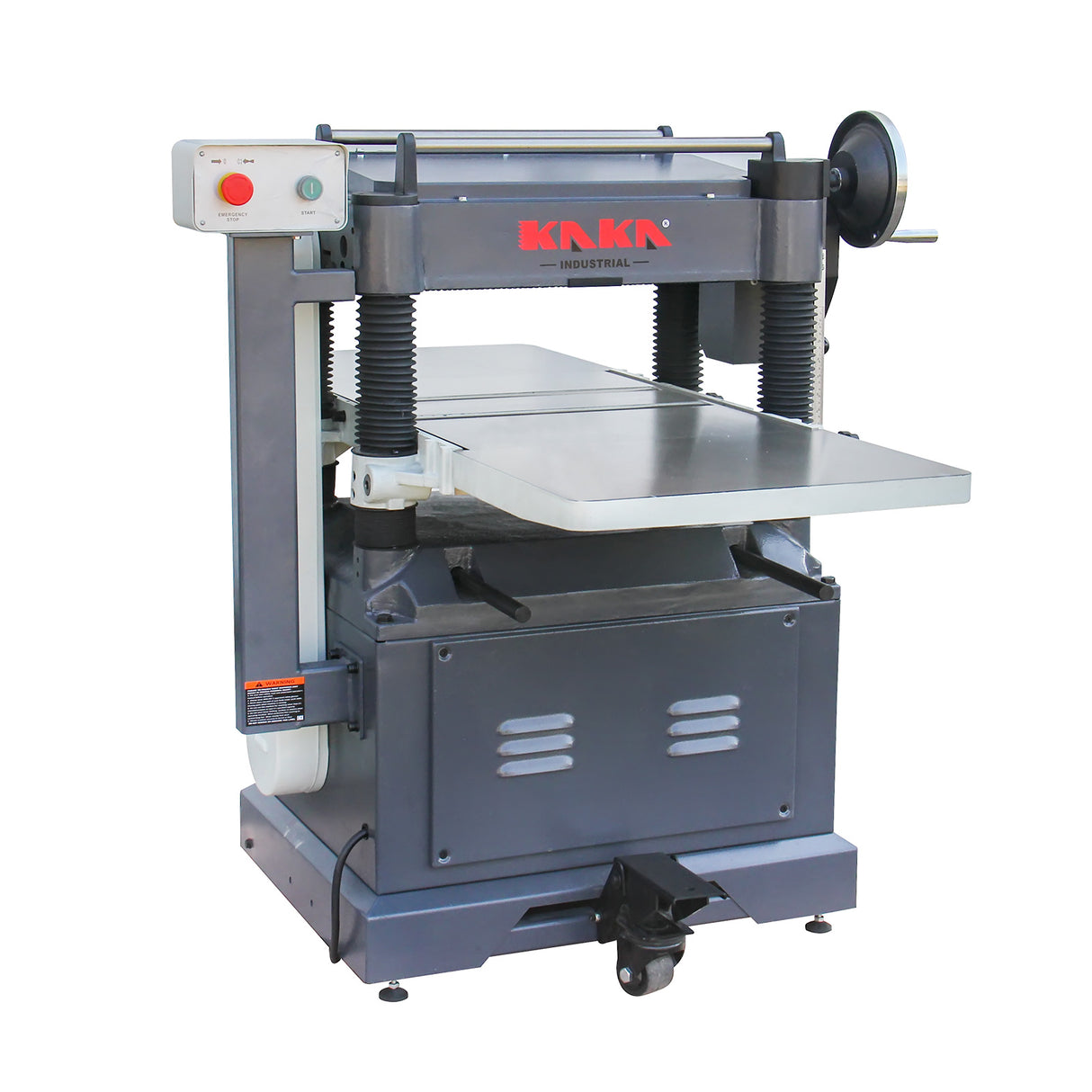 Wood Planer WDP-5520, 500mm Thicknesser with Helical Spiral Cutterhead, 240V Woodworking Machine