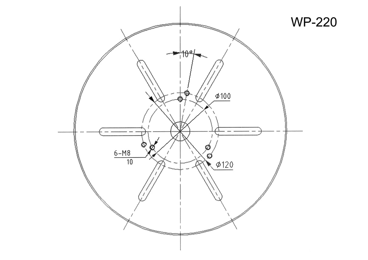 KANG Industrial Welding Positioner Rotating table for welding WP220