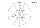 KANG Industrial Welding Positioner Rotating table for welding WP220