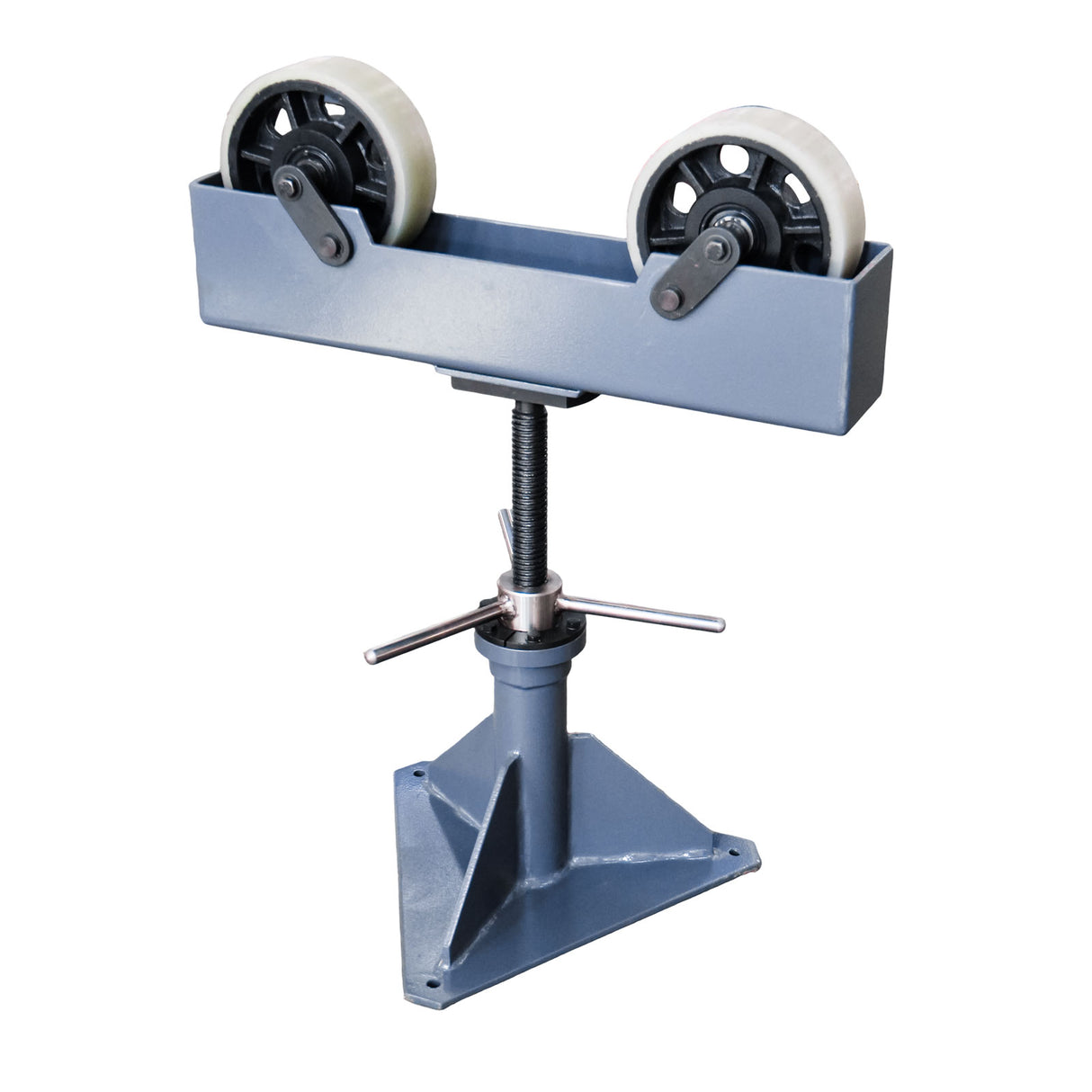 Manual Turn Roller WTR450, Height Adjustable Pipe Welding Support for Welding Positioner