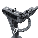 Floor Type Compact Metal Bar Bender YP-38, Flat Bar Bender Max. Bend 200 Degrees, Flat Bar Radius Bender