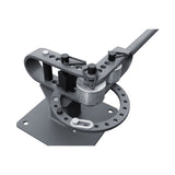 Bench-Top Metal Bender YP-9, Manual Flat Bar Bender with 7 Dies, Up to 200 Degrees Bender