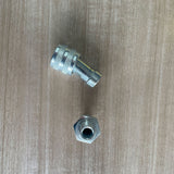 Hydraulic Quick Coupler Set, ZG 3/8", 19TPI, 700 Bar, Drip-Free Hydraulic Quick Coupling