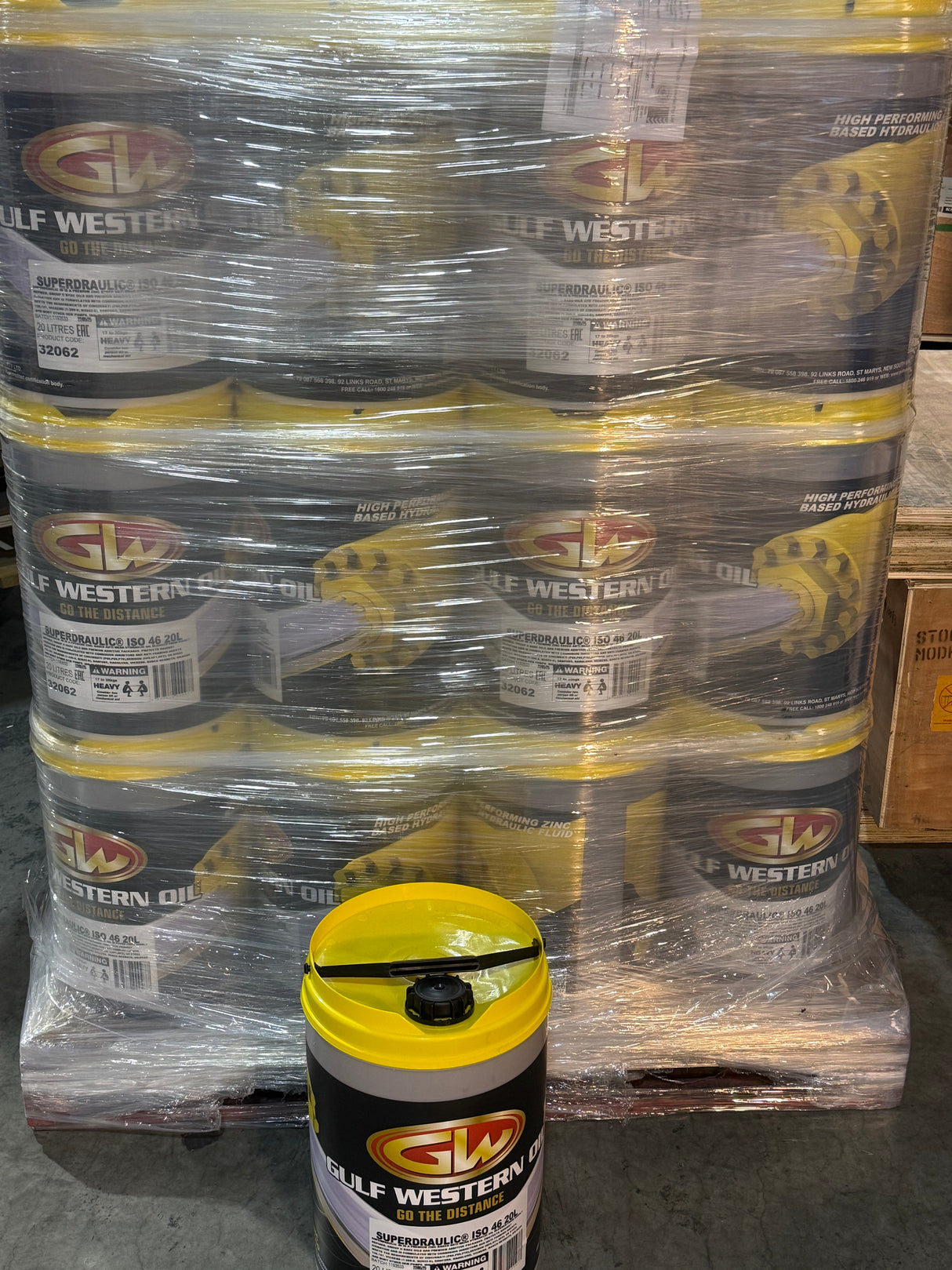 Superdraulic 46 Hydraulic Oil, 20 Liter