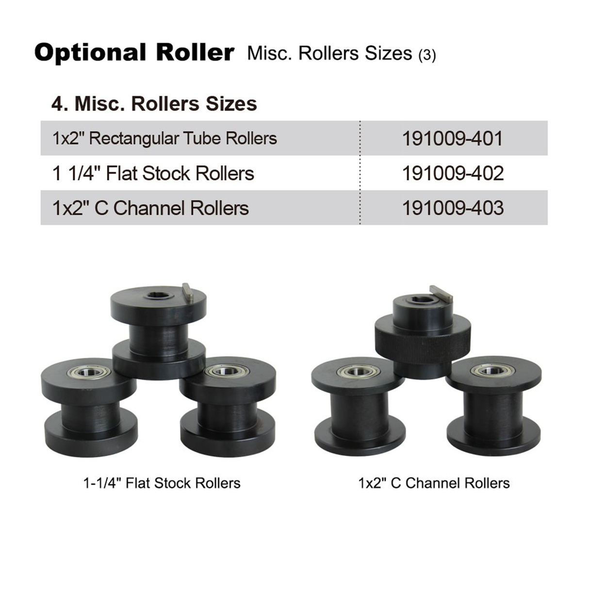 KANG Industrial TR-60 Tube Roll Bender, Manual 3 Roll Bender Versatility Bender, standard 38mm round tube rollers