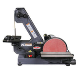 KANG Industrial BTM-200 Benchtop Belt/Disc Combination Grinder, Wood Polishing Machine with 240V Motor