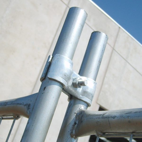 Kang 100mm Galvanised Steel Temp Fence Clamp