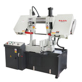 KANG Industrial TBK-11A Double Column Band Saw, Swivel Head Saw Machine, 280mm Round Bar Cutting Capacity