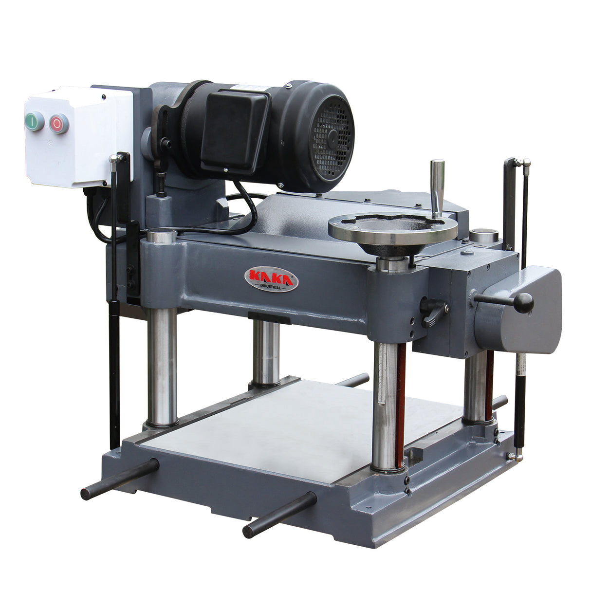 Kang Industrial WDP-4215B, Bench Top 380mm Thicknesser with Helical Spiral Cutterhead, 240V Motor